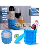 Ледарка Ice Cube 2в1 със силиконова форма за лед